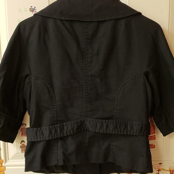 Black Coat / Jacket / Vest - Picture 3 of 4